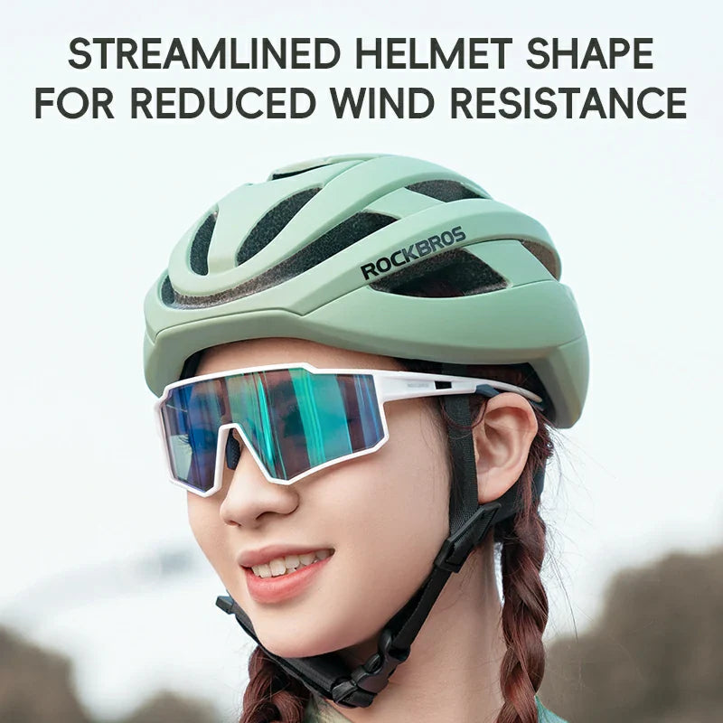 ROCKBROS LK-12 Flowing Light Cycling Bike  Helmet