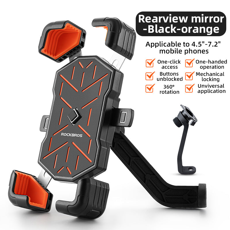 ROCKBROS HW-117 Bike Phone Mount 1s Lock Bike