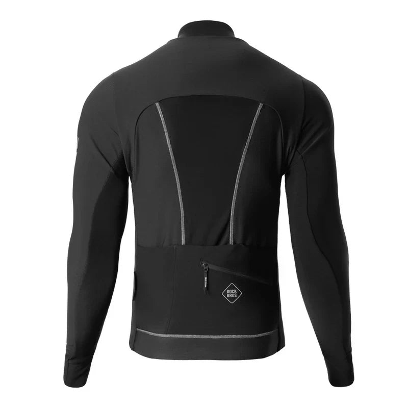 Graphene Windproof Cycling Jacket Winter for 32–41°F