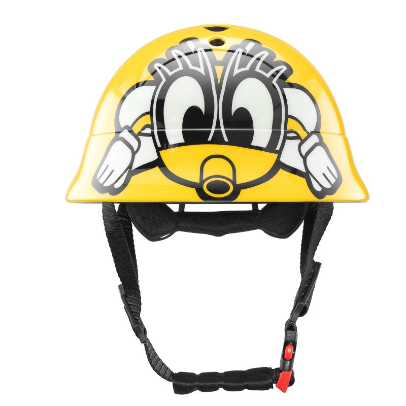 bike and skateboard helmet ROCKBROS Safety Skateboard Helmet Child Riding Lightweight Bike Adjustable Lovely EPS, Bee