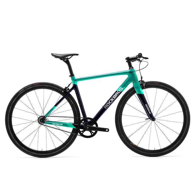 Hoelderlin - Carbon Fiber Flat-Bar Road Bike ¨C Grey Dark Blue