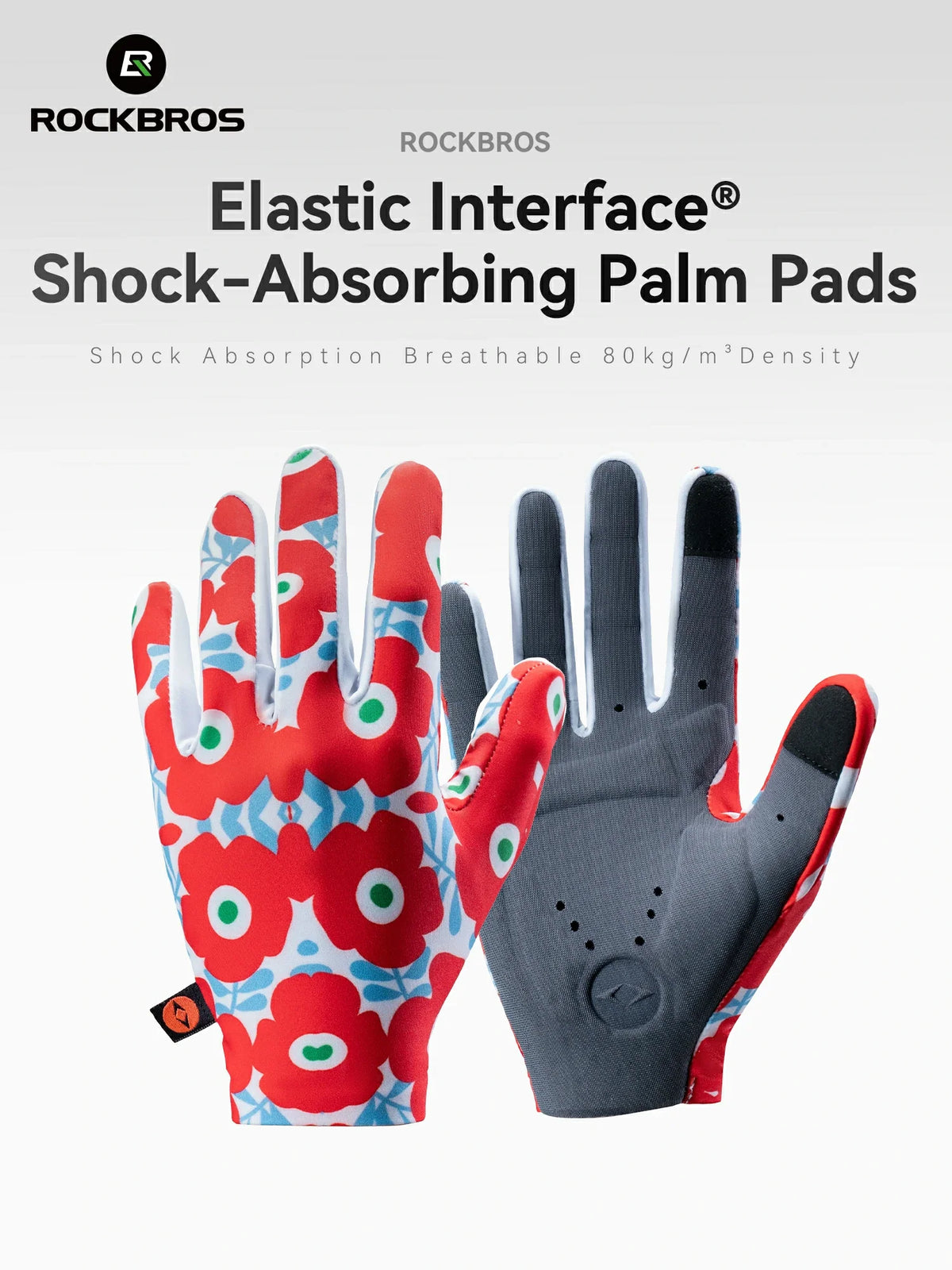 Lightweight full-finger gloves for warm-weather rides