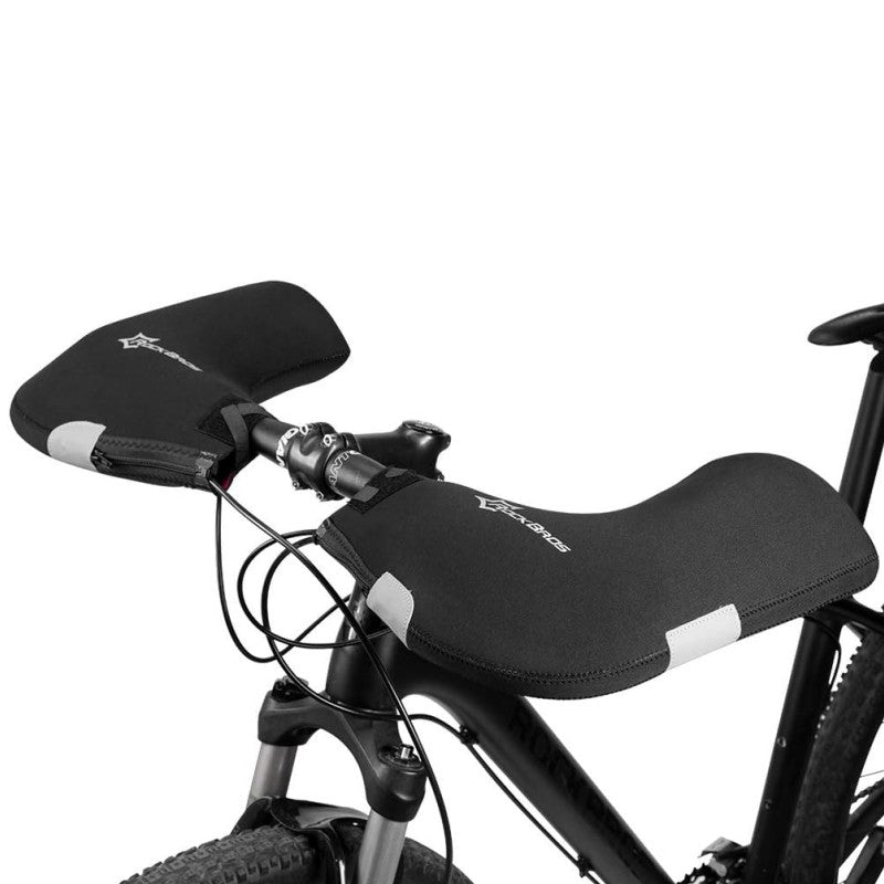 ROCKBROS Cold Weather Bike Handlebar Mittens Windproof & Coldproof Commuter ROCKBROS Cold Weather Bike Handlebar Mittens Windproof & Coldproof Commuter