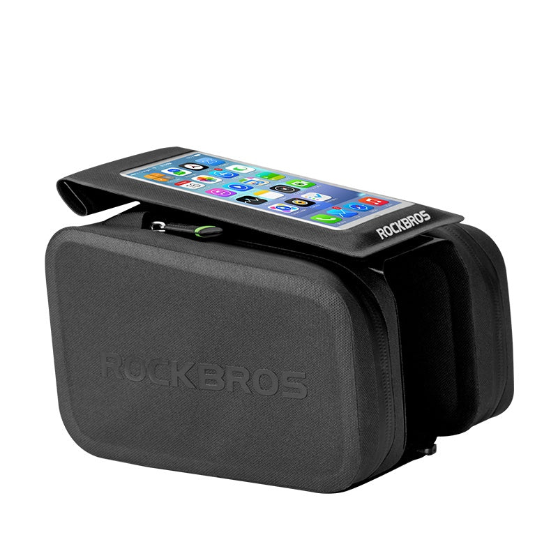Fully Waterproof Top Tube Bag – Fits Phones up to 6.0″