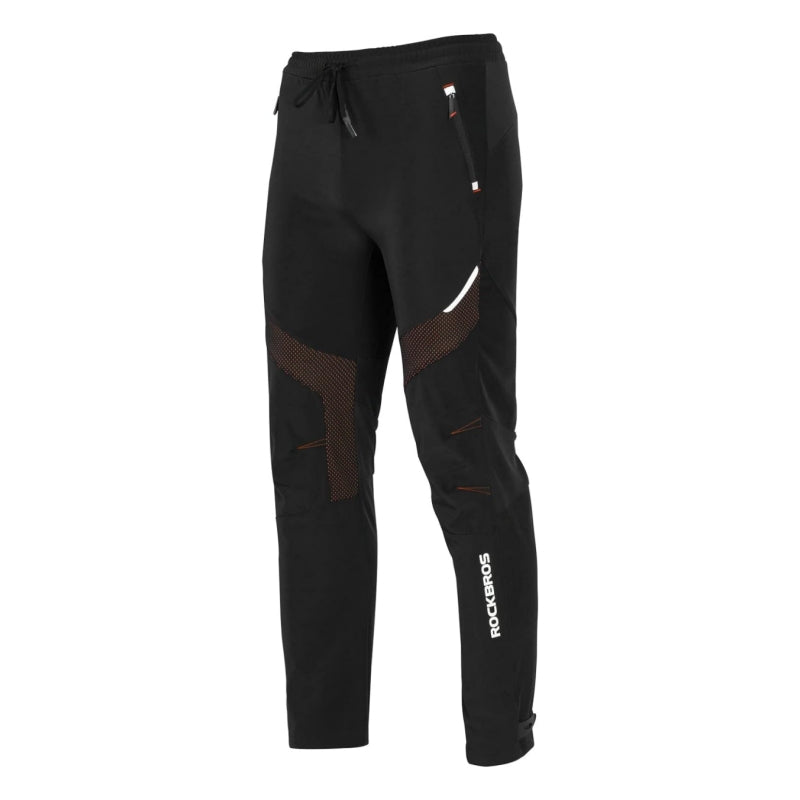 ROCKBROS Pantalon Cyclisme Homme 2 En 1 Avec Cuissard Removable - Respirant, Coussin 3D, Noir M-4XL
