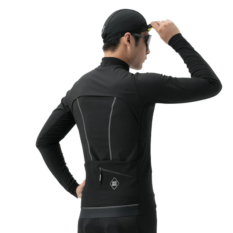 Graphene Windproof Cycling Jacket Winter for 32–41°F