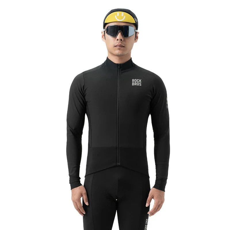 Graphene Windproof Cycling Jacket Winter for 32–41°F