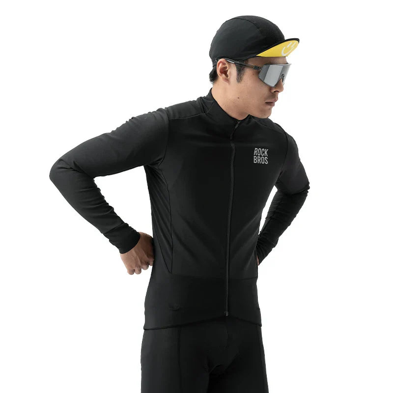 Graphene Windproof Cycling Jacket Winter for 32–41°F