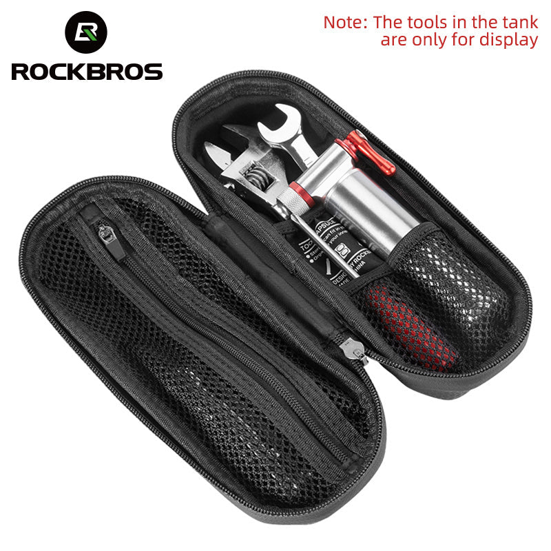Bicycle Repair Tools Kit Bag Bike Tool Set Wrench Tire Patch Levers Inflator