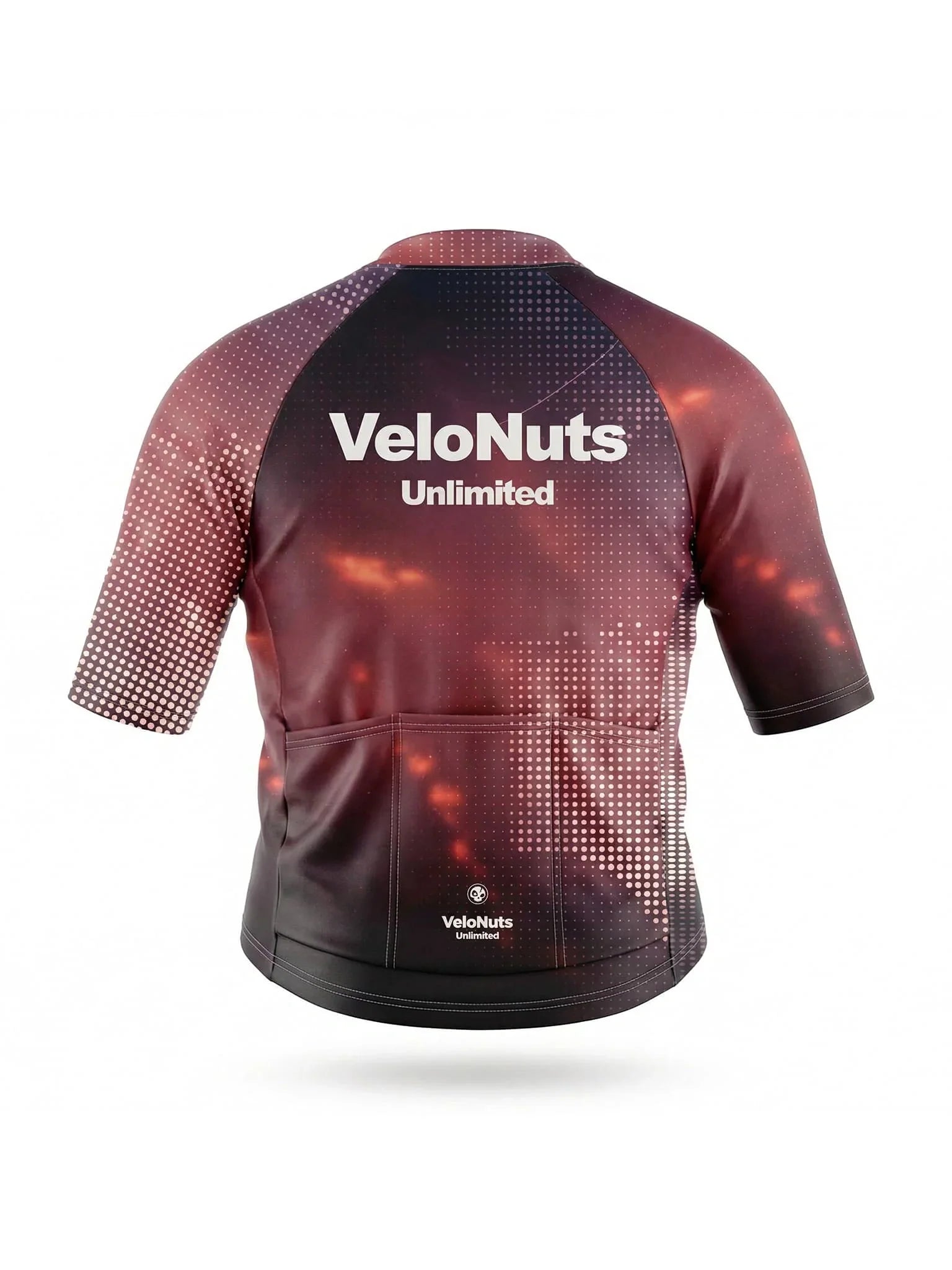 Women's Cycling Jersey Retro Signal#Type_Cosmic Halftone