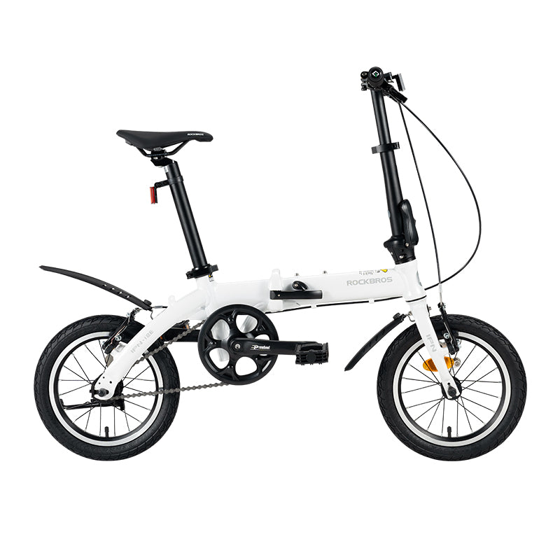 folding bicycle shop near me IFN 14-Inch Folding Bike, White