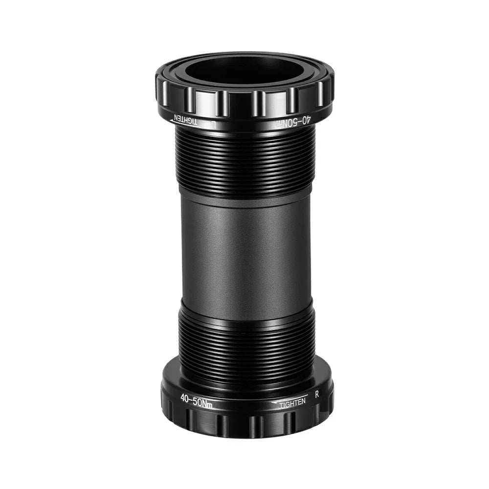 Black bicycle bottom bracket on a white background #Size_ BB51-29
