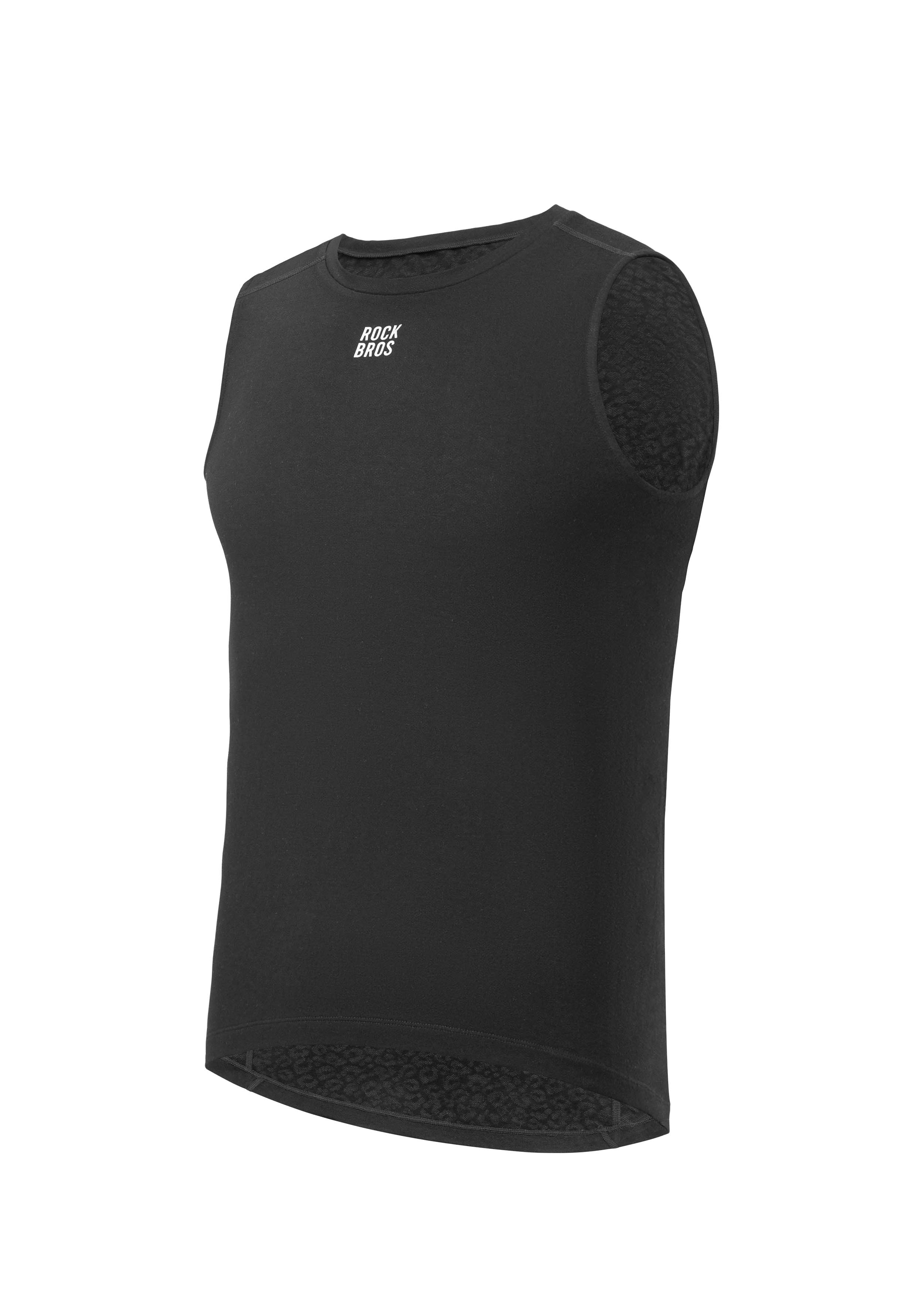 ROAD TO SKY Merino Base Layer Mohe-Black
