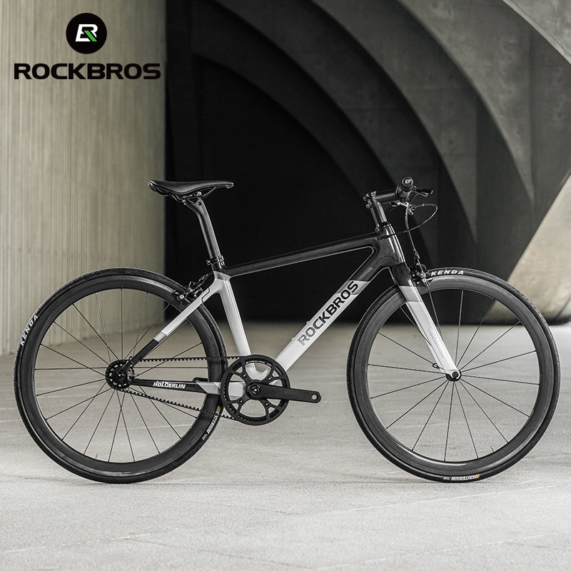 Hoelderlin - Carbon Fiber Flat-Bar Road Bike ¨C Grey Dark Blue