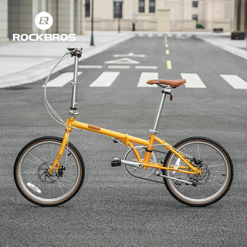 ROCKBROS VDS-20M Aluminum Folding Bike 8-Speed
