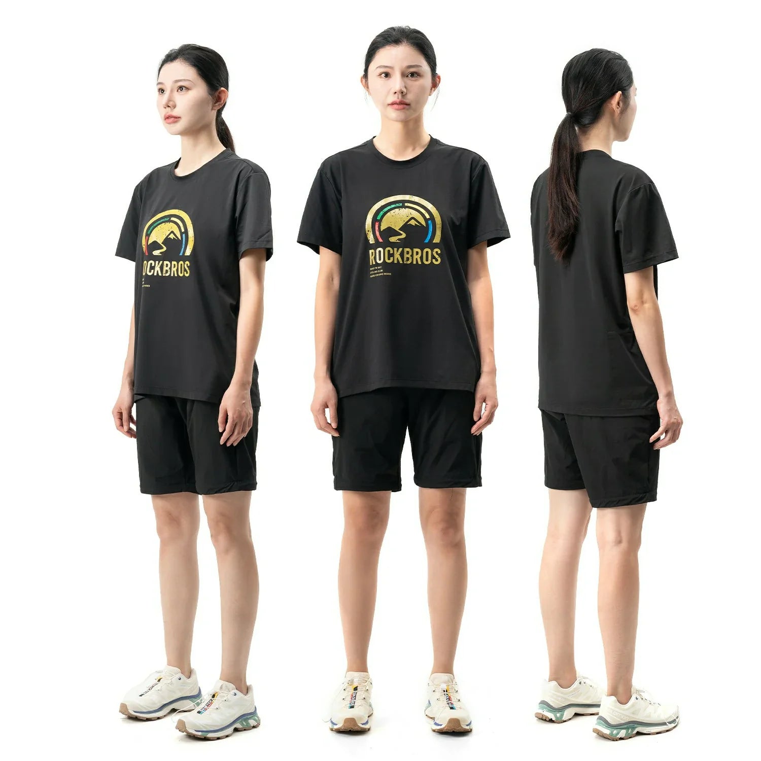 Road to Sky Shirt Unisex Quick Dry Moisture Wicking Breathable Stretch Short Sleeve