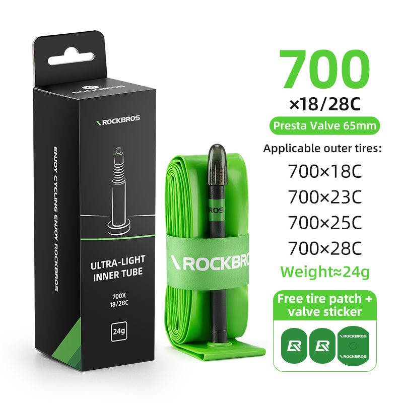 Ultra-Light TPU Puncture-Resistant Inner Tube 24g 700x18/28C