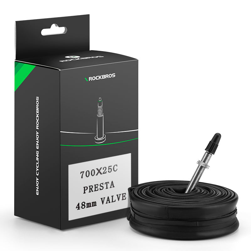 700X23/25/28/35C Road Bike Inner Tube 48mm Presta/Schrader Valve High Self Sealing Butyl Rubber