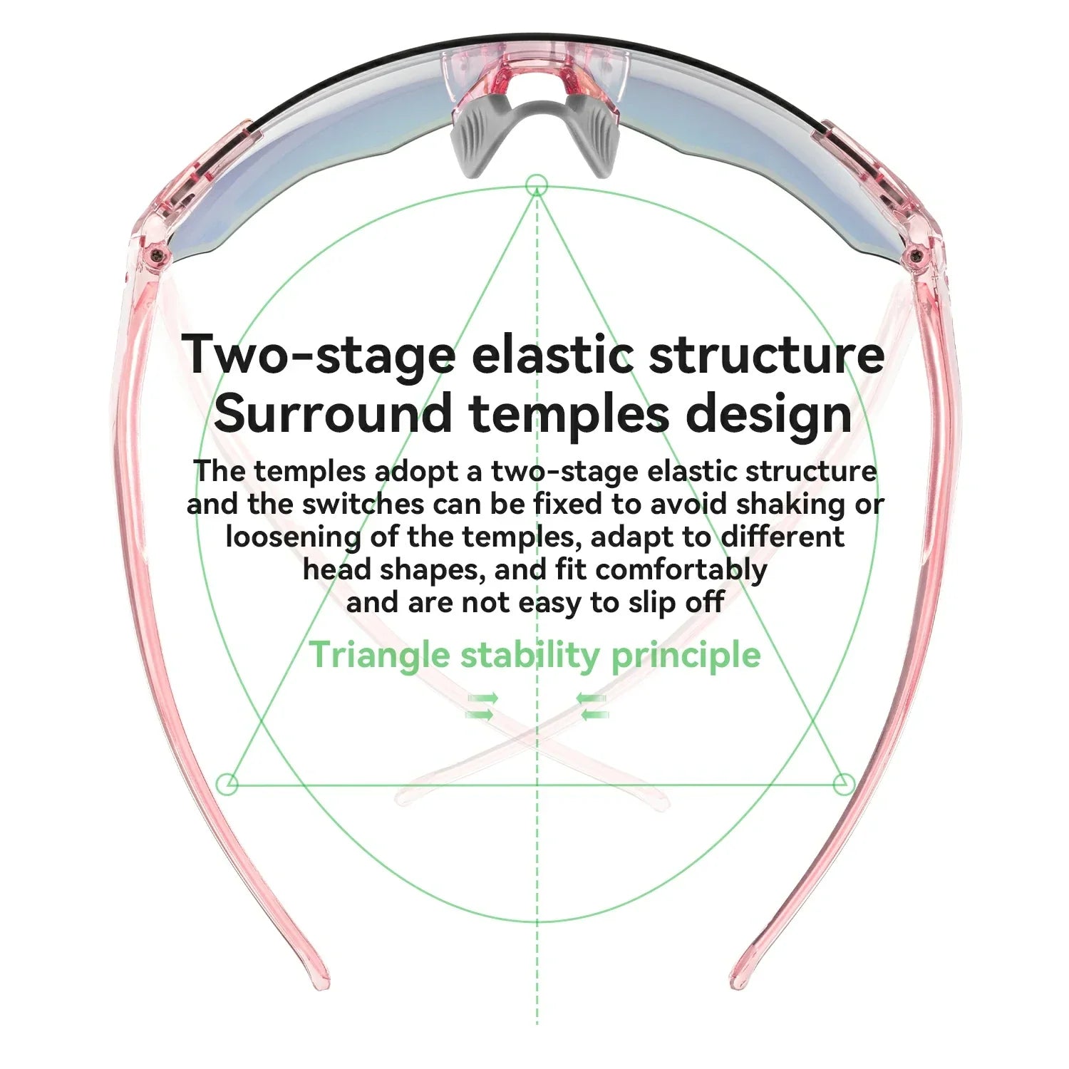 ROCKBROS Polarized Cycling Sunglasses with UV400 Protection Lightweight Durable