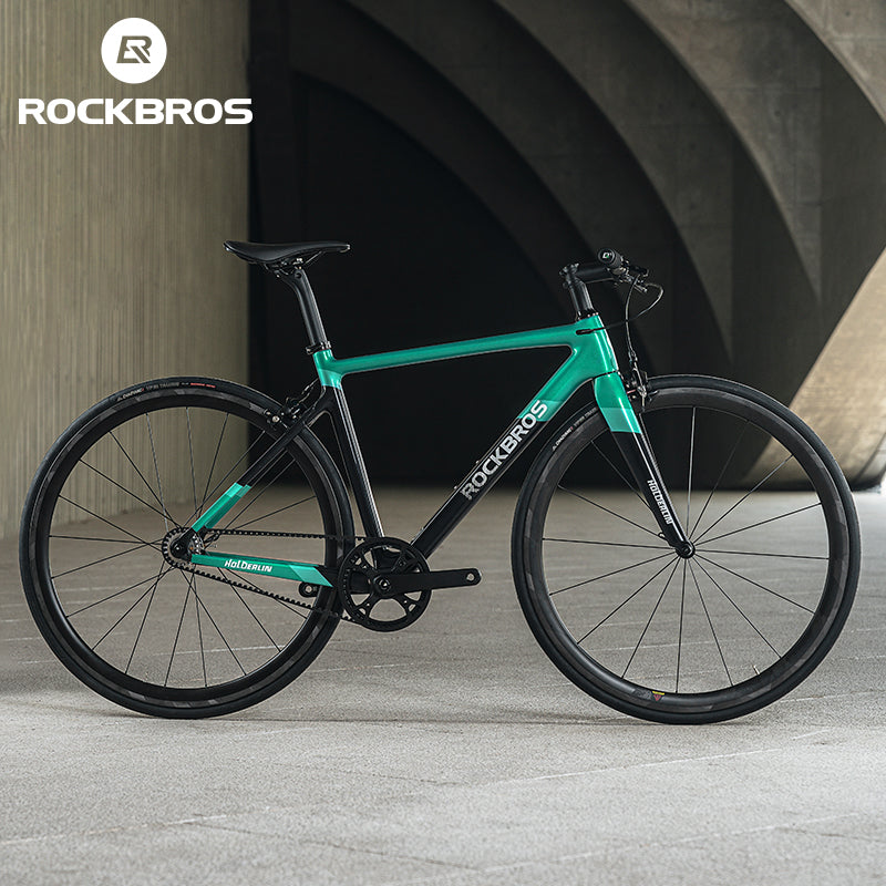 Hoelderlin - Carbon Fiber Flat-Bar Road Bike ¨C Grey Dark Blue