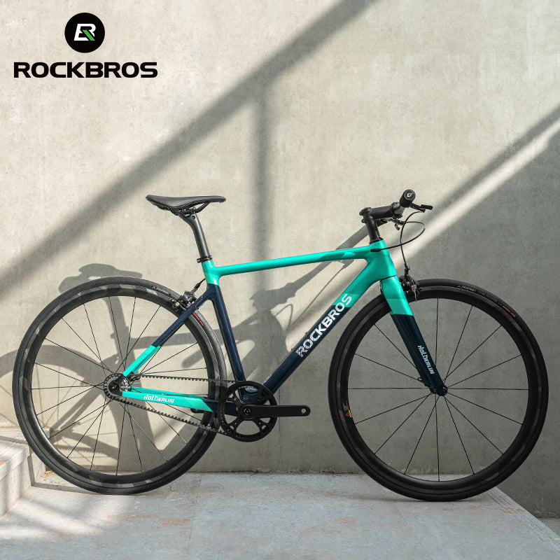 Hoelderlin - Carbon Fiber Flat-Bar Road Bike ¨C Grey Dark Blue