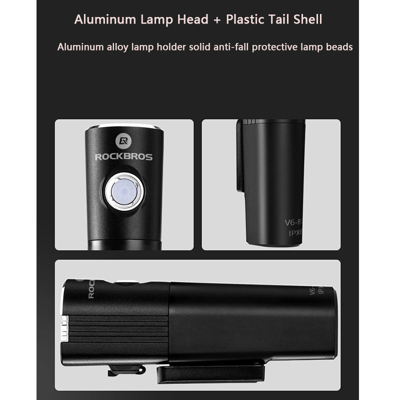 Professional Bike Front Light-800 Lumen