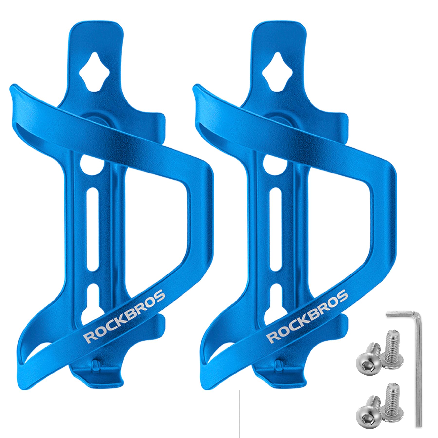 ROCKBROS Bike Water Bottle Holder Alloy Aluminum Bicycle Cage for Road and Mountain Bikes