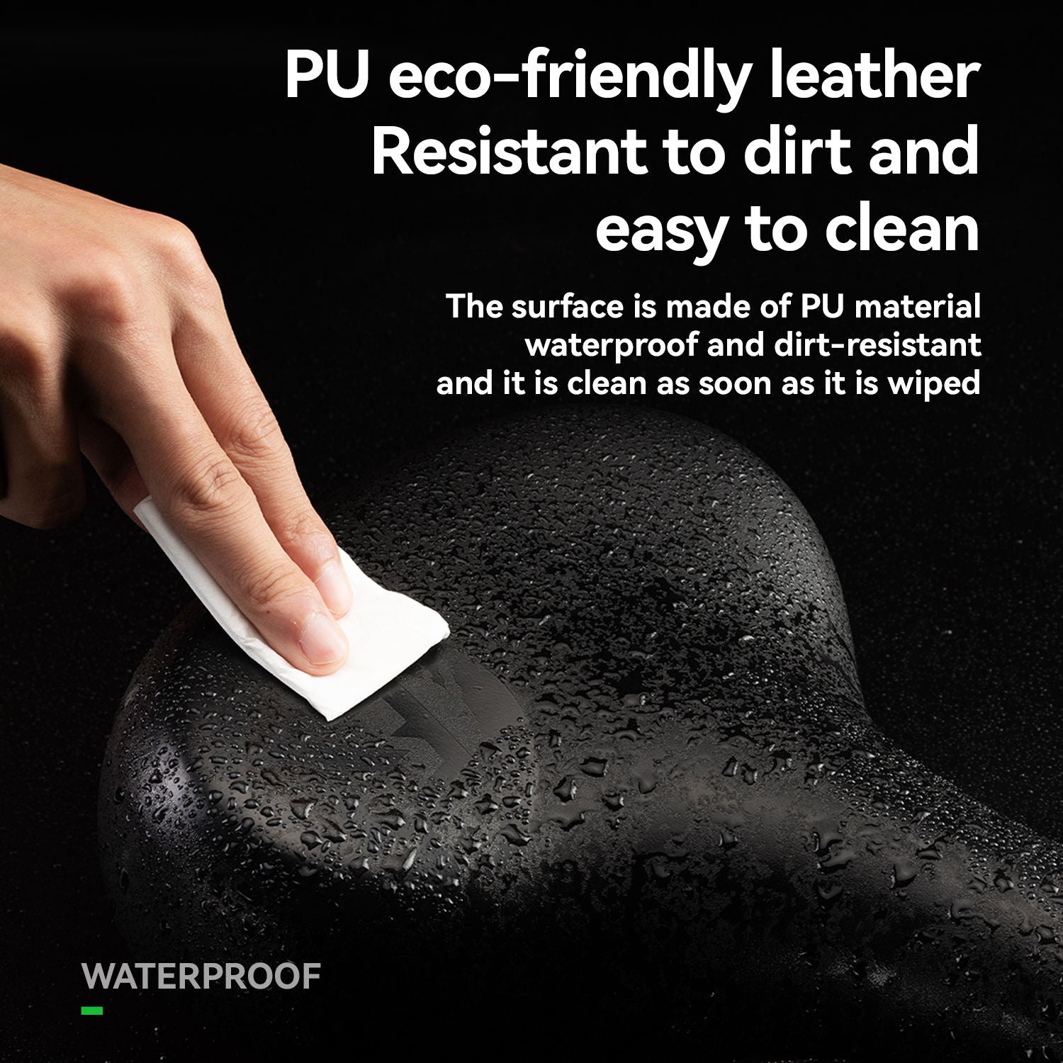 Bike Saddle Seat For Mountain Bikes with Shock Absorption