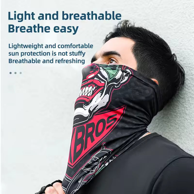 Ice Silk Sunscreen Mask UV Protection