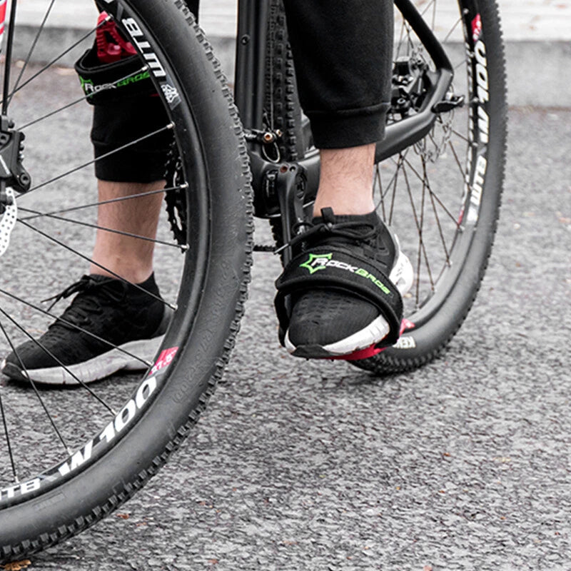 Bike Pedals Cover Cycling Pedal Foot Strap Anti-slip