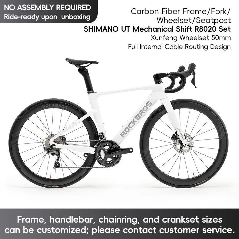 ROCKBROS Pegasus Shimano R8020 kit Road Bike