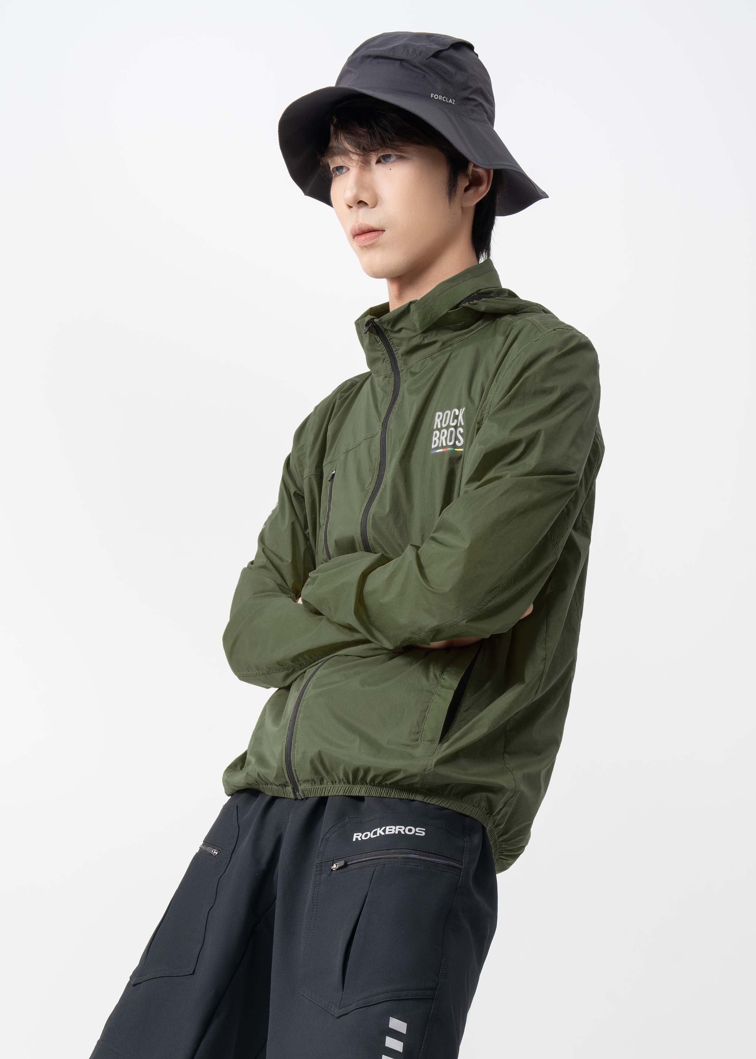 Road to Sky Men's Lightweight Cycling Windbreaker | ROCKBROS