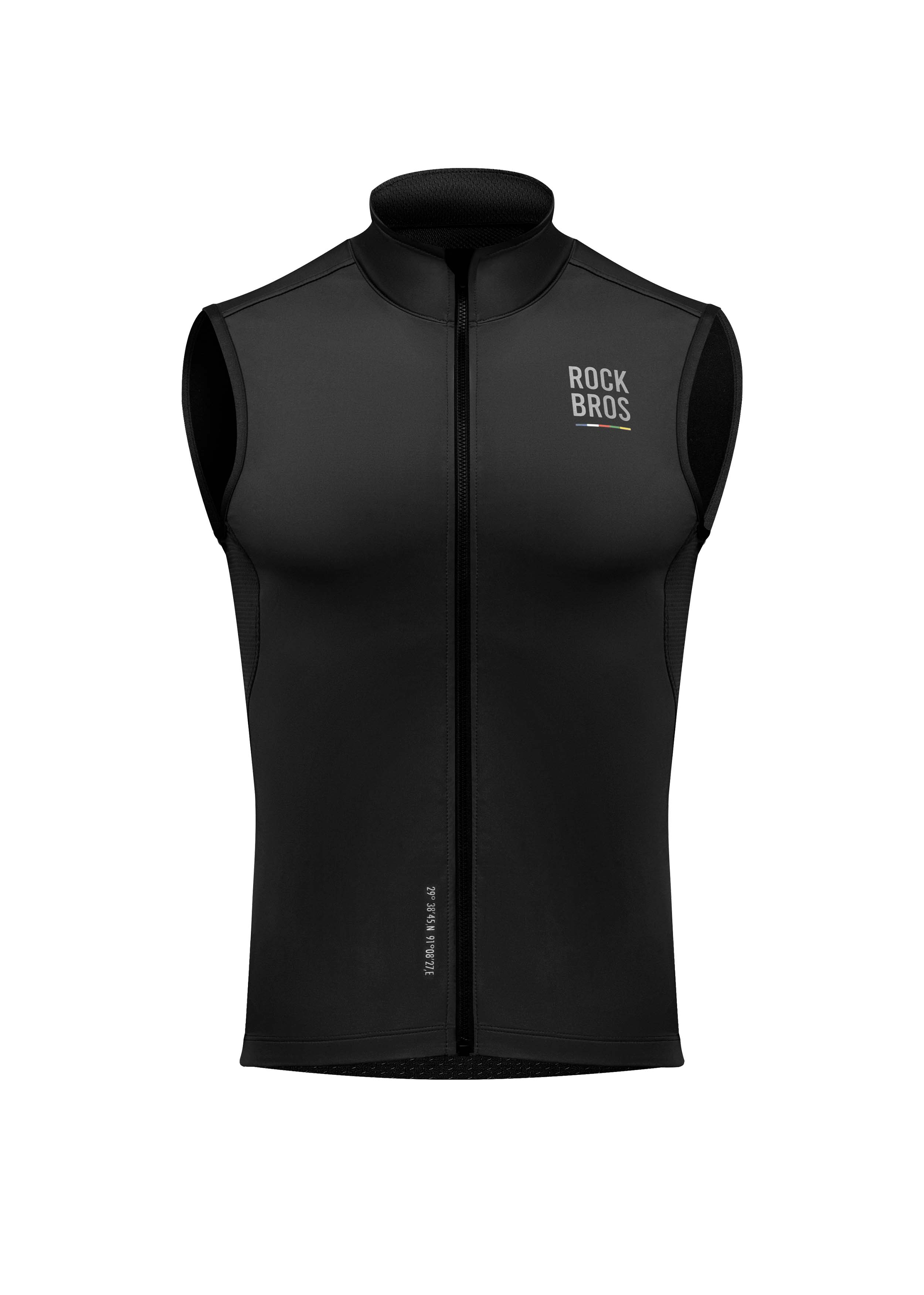 ROAD TO SKY Wind Proof Warm Vest Black