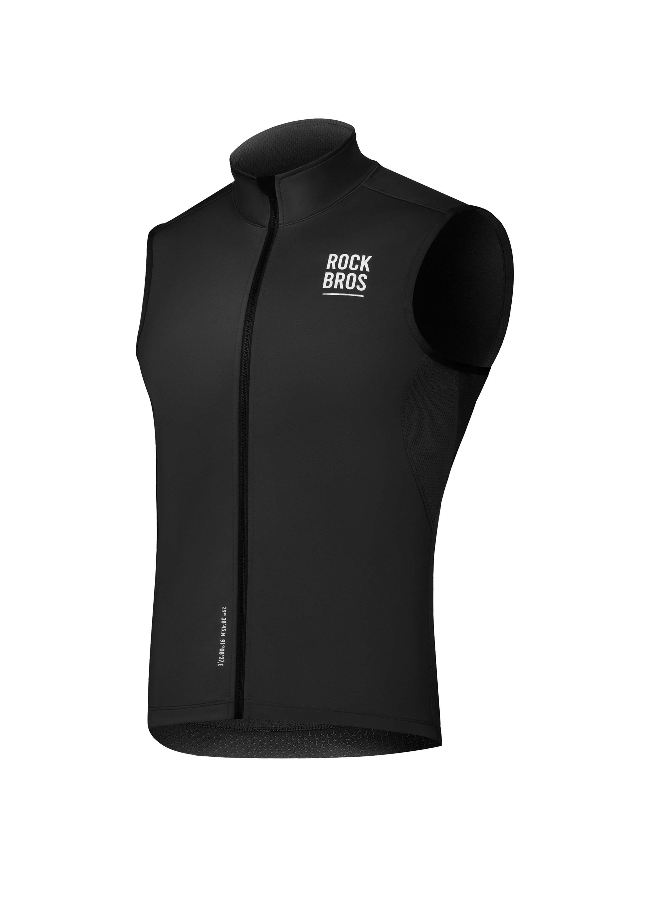 ROAD TO SKY Wind Proof Warm Vest Black