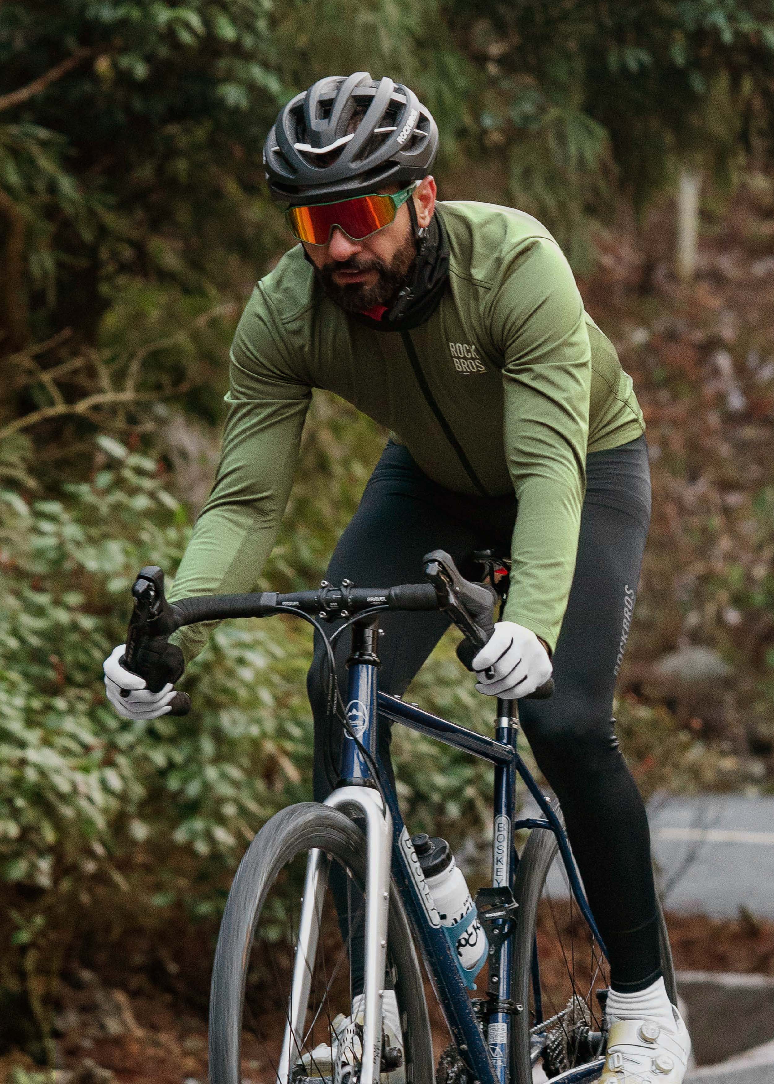 ROAD TO SKY Windproof warm jacket Army Green