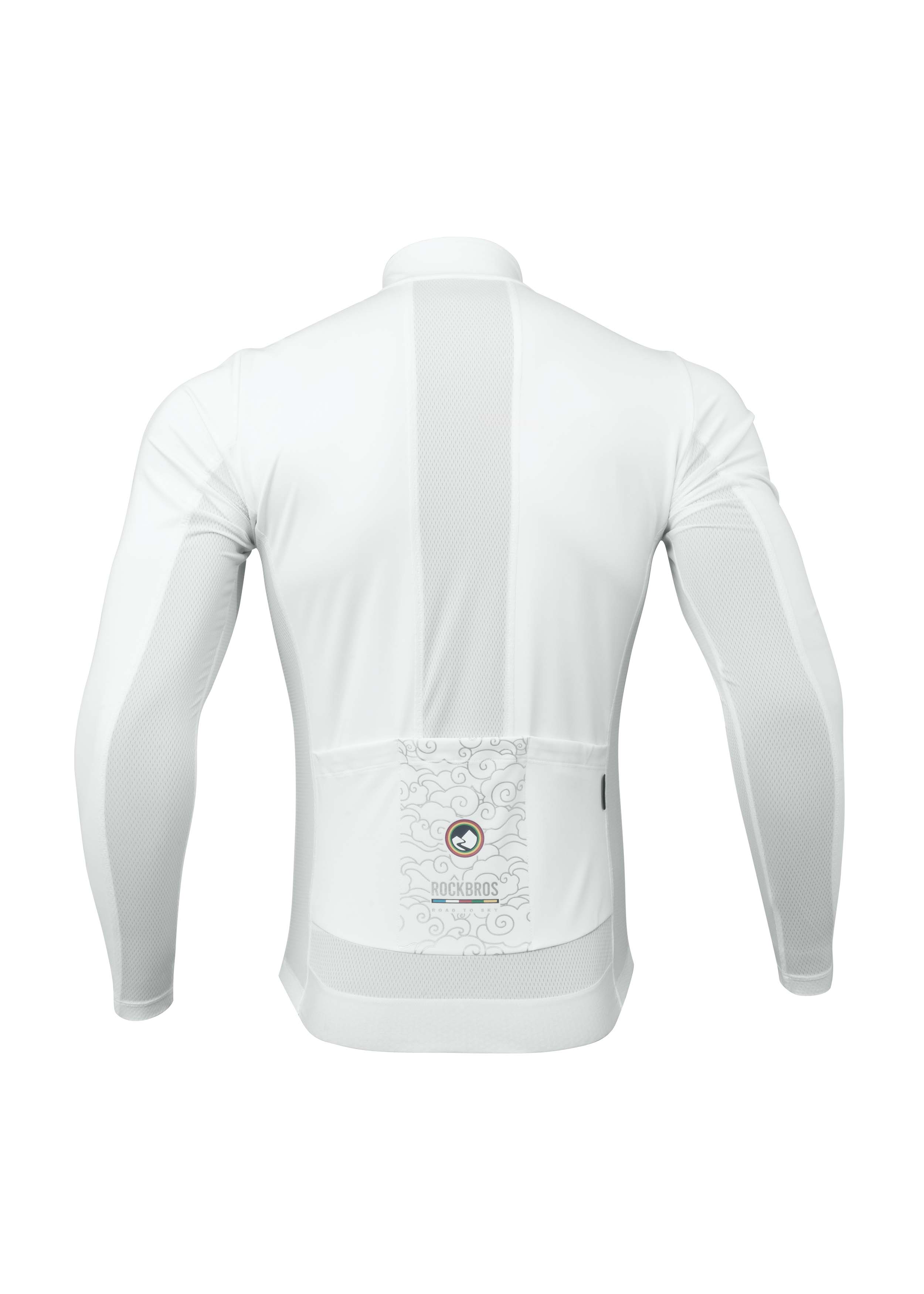 ROAD TO SKY Windproof warm jacket White