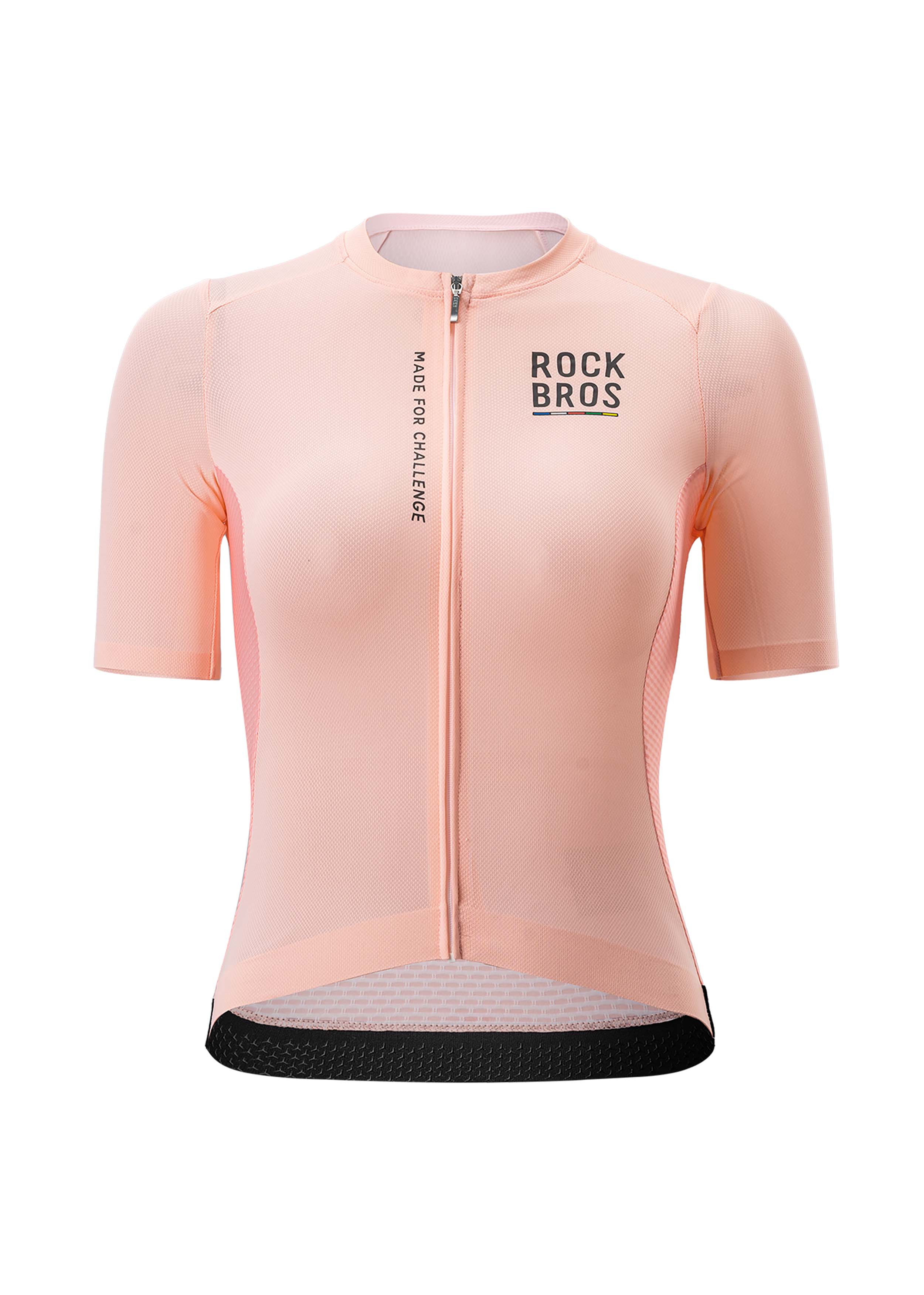ROAD TO SKY Women's Cycling Short-Sleeved Jersey ¢ò Pink Orange