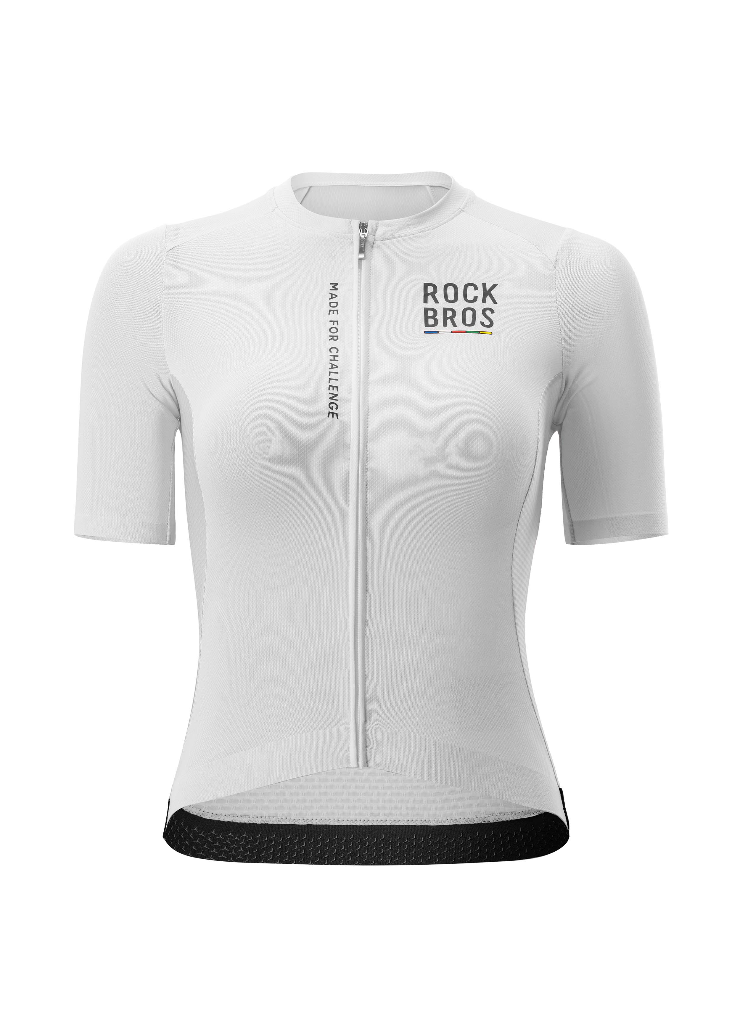 ROAD TO SKY Women's Cycling Short-Sleeved Jersey ¢ò White
