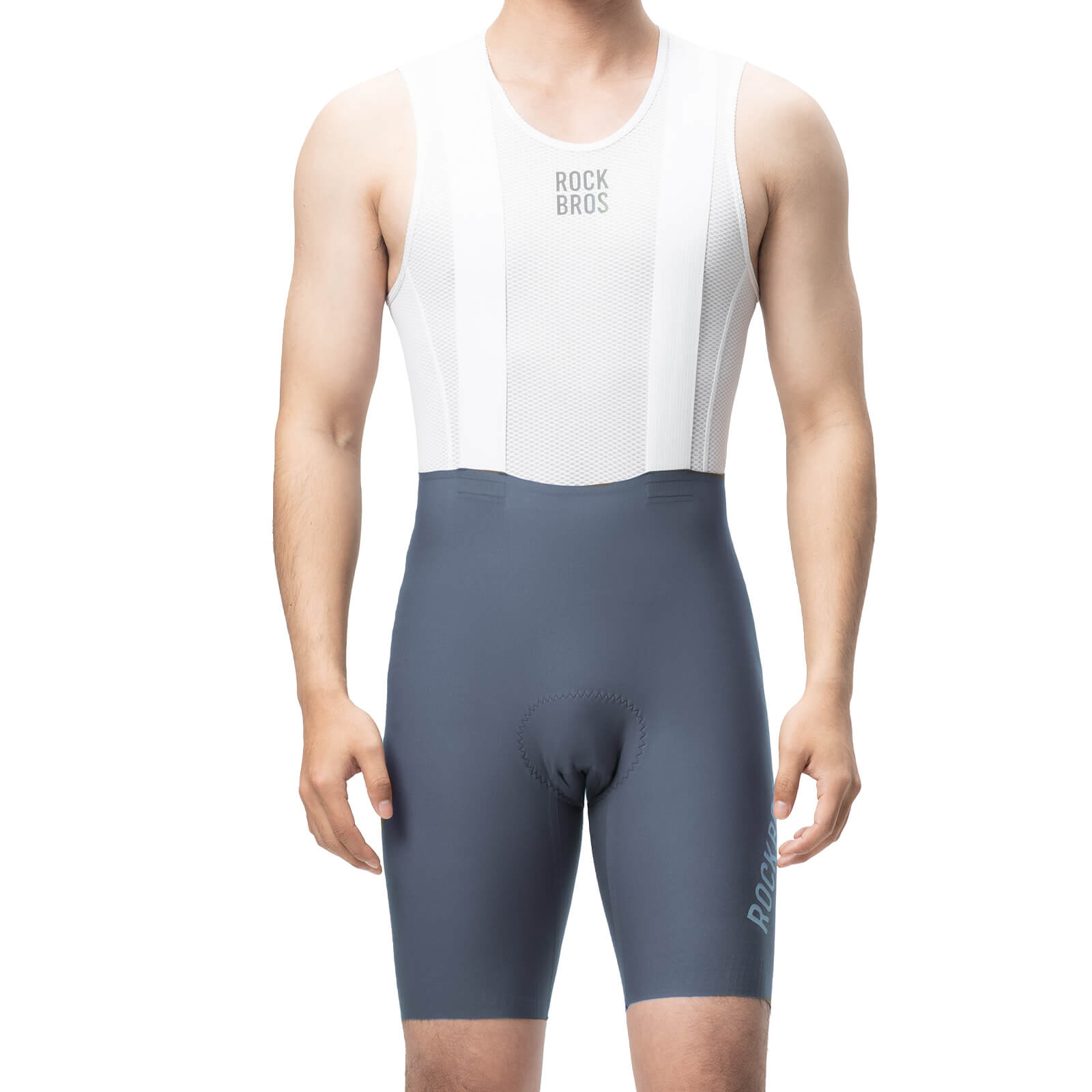 ROCKBROS DOLOMITI Pads Men¡¯s Cycling Bib Shorts #Color_Grey