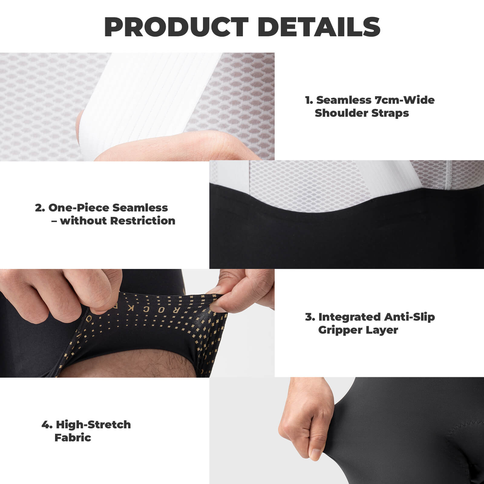 ROCKBROS DOLOMITI Pads Men¡¯s Cycling Bib Shorts