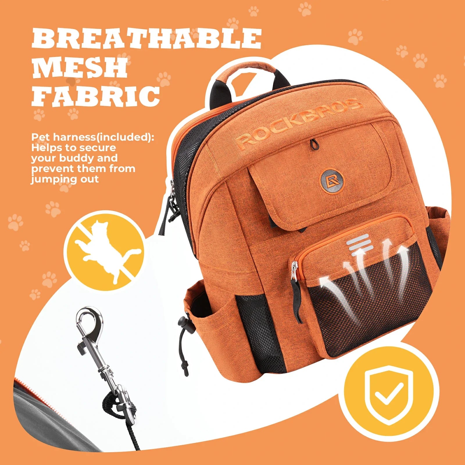 Handlebar Pet Carrier Bag for Brompton & Folding Bikes 21L