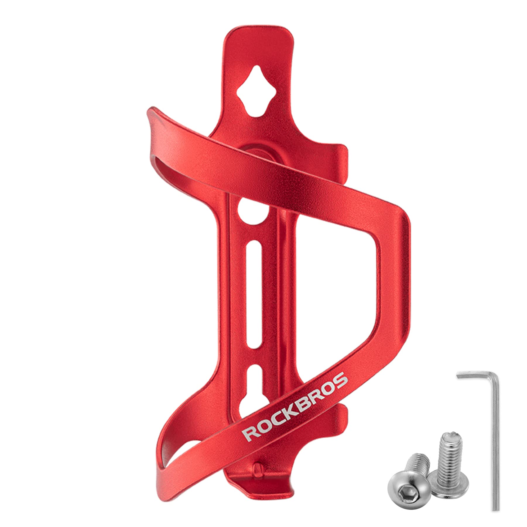 ROCKBROS Bike Water Bottle Holder Alloy Aluminum Bicycle Cage for Road and Mountain Bikes