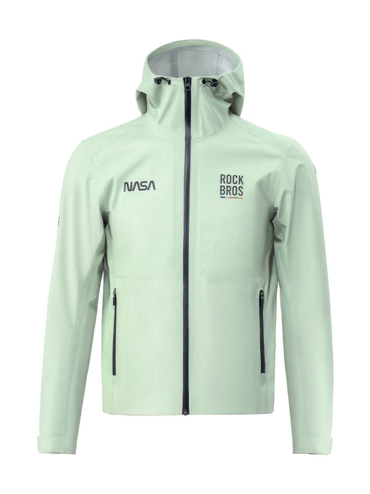 Road-to-Sky-Windproof-Waterproof-Cycling-Jacket-ROCKBROS-Light-Green
