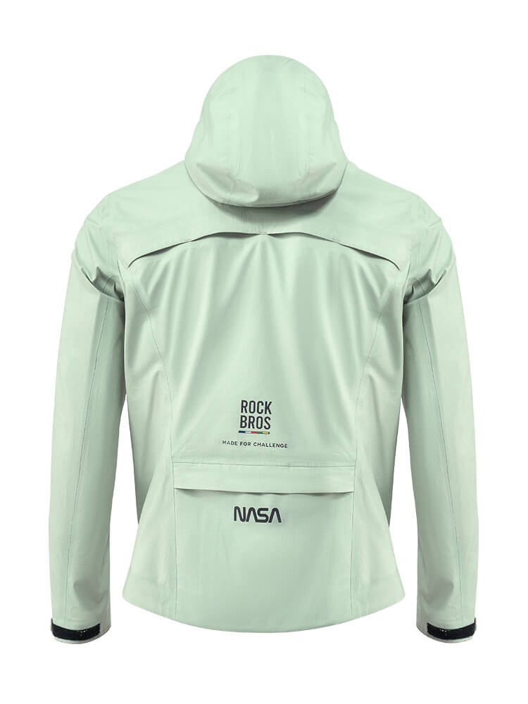 Road-to-Sky-Windproof-Waterproof-Cycling-Jacket-ROCKBROS-Light-Green