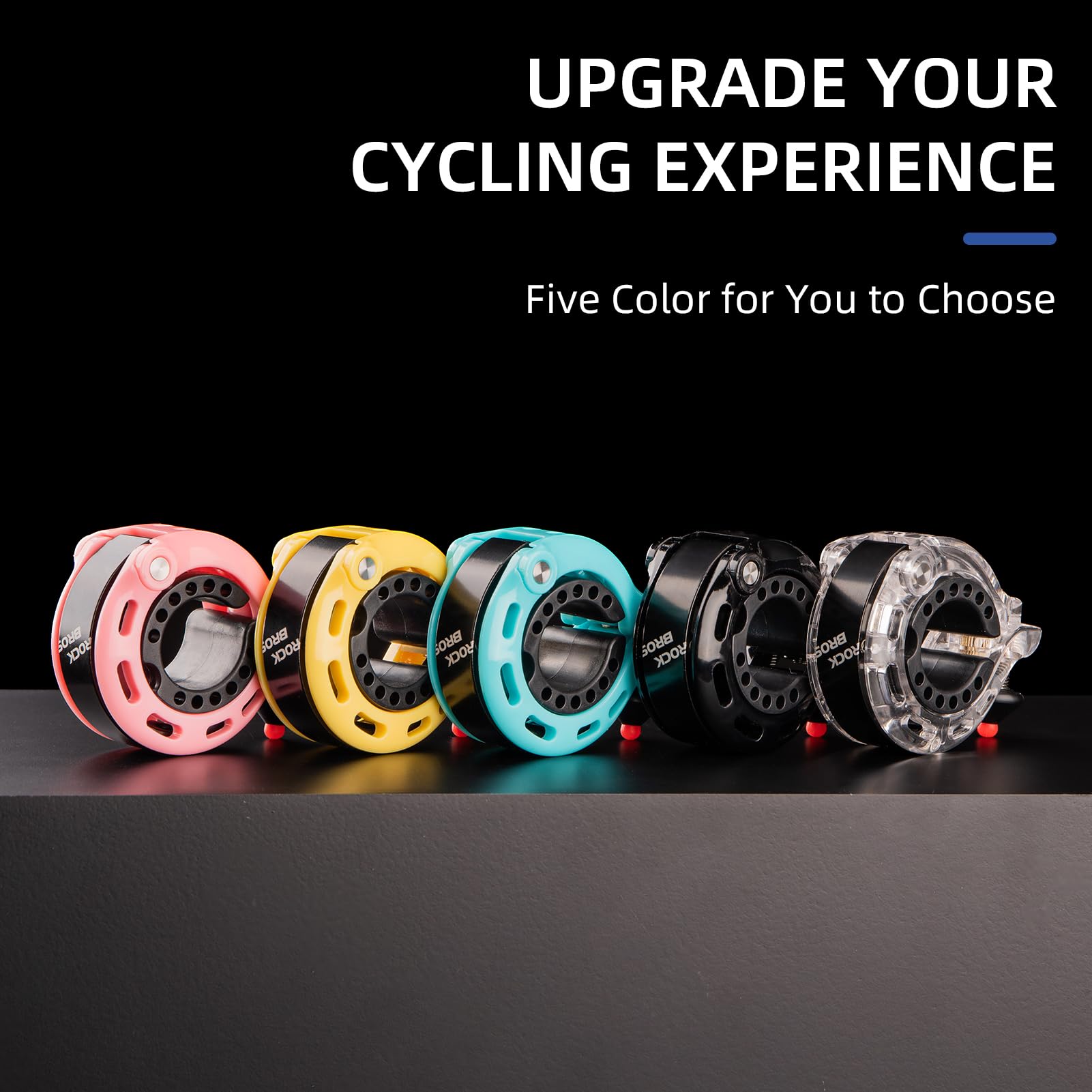 Hidden Bike Bell Clear Loud Sound 22.2/25.4/31.8mm Bars 100DB Bike Horn
