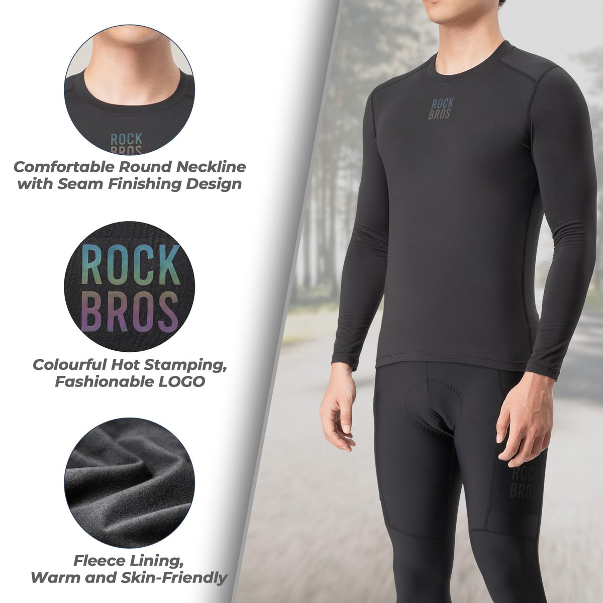 YDCX002 Men’s Lightweight Fleece Mid-layer Long Sleeve Shirts