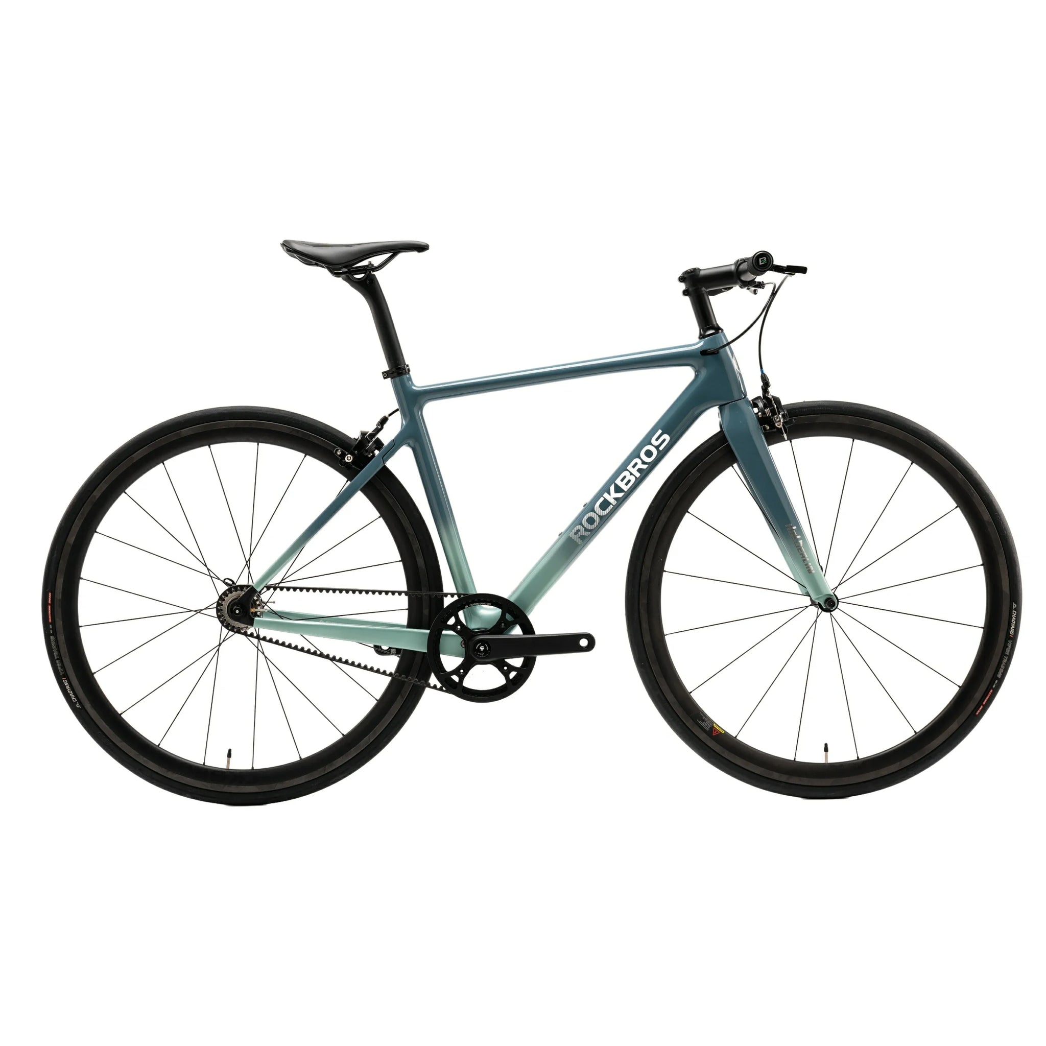 Hoelderlin Carbon Fiber Flat-Bar Road Bike ¨C Green Black