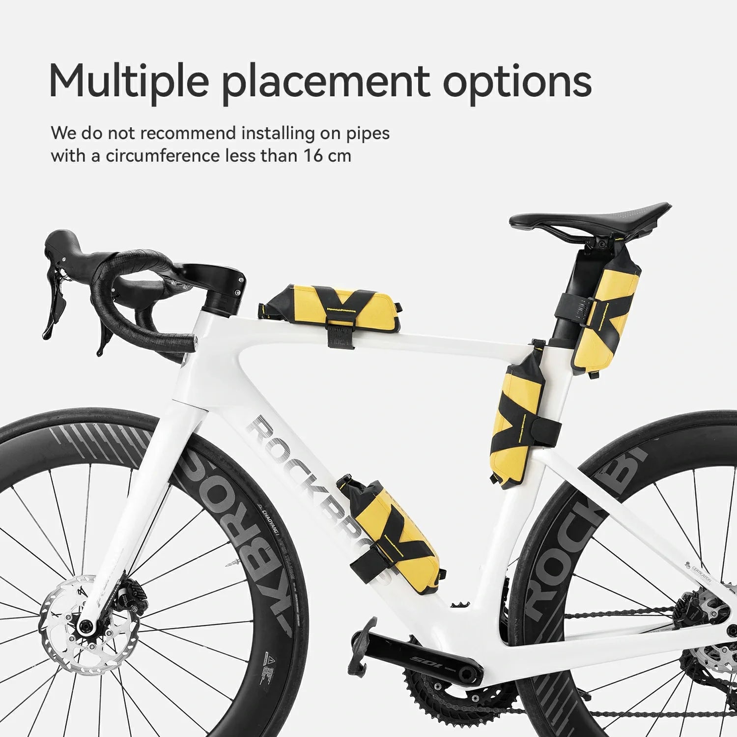 AS-161 100% Waterproof Frame Bag 1L