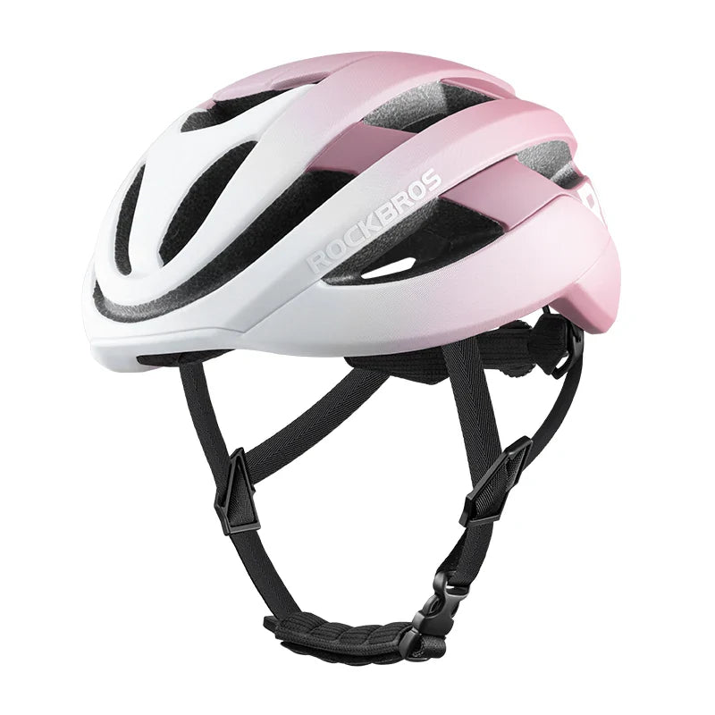 ROCKBROS LK-12 Flowing Light Cycling Bike Helmet for Adult Men Women Age 14+ with Suggested Fit 54-58cm, Lightweight with Adjustable Side and Chin