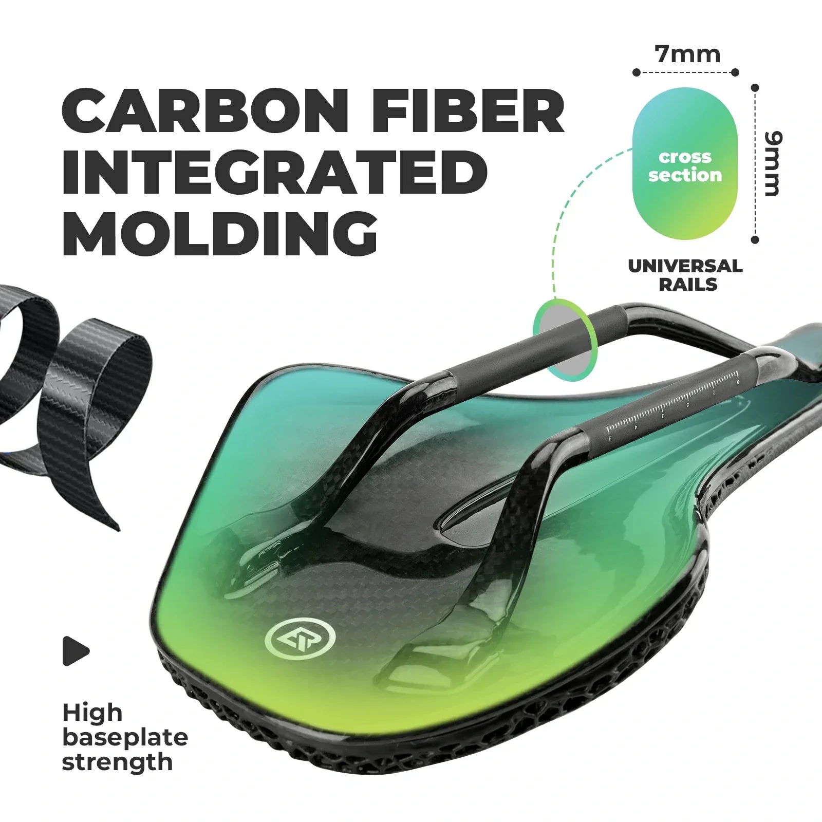 Comfortable soft 3D printed bicycle saddle for long rides